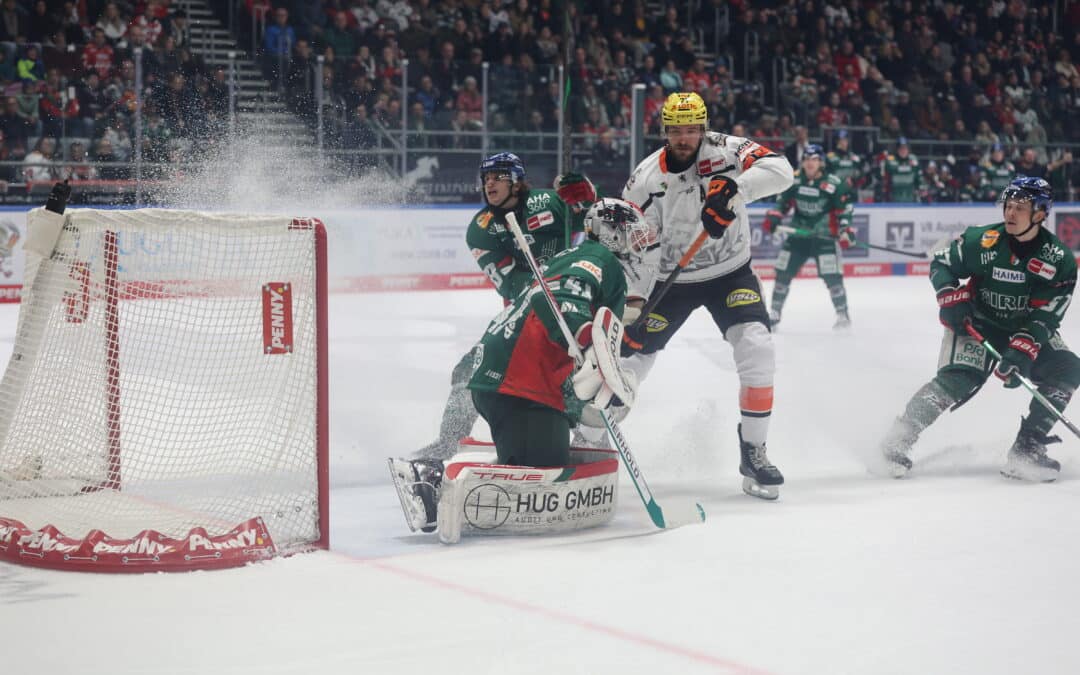 Die Augsburger Panther auf Erfolgs Kurs – Alex Grenier mit einem Hattrick