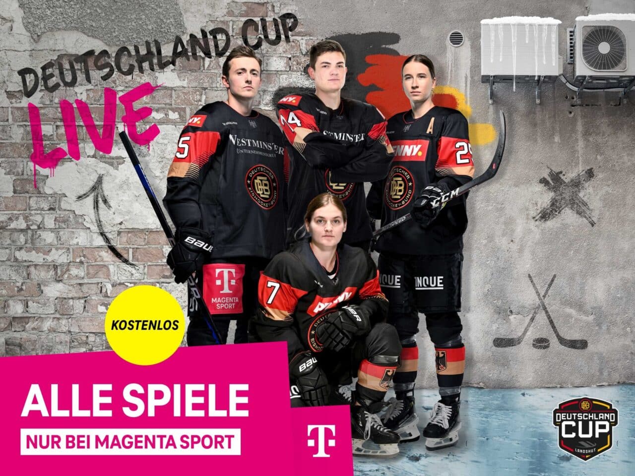 Deutschland Cup 2023 Kader der Frauen und MännerNationalmannschaft