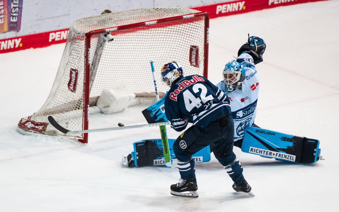 Doppelpack von Yasin Ehliz bringt EHC Red Bull München den Derbysieg gegen Straubing