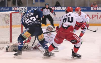 Dresdner Eislöwen sichern sich ersten Matchpuck zum DEL2 Klassenerhalt