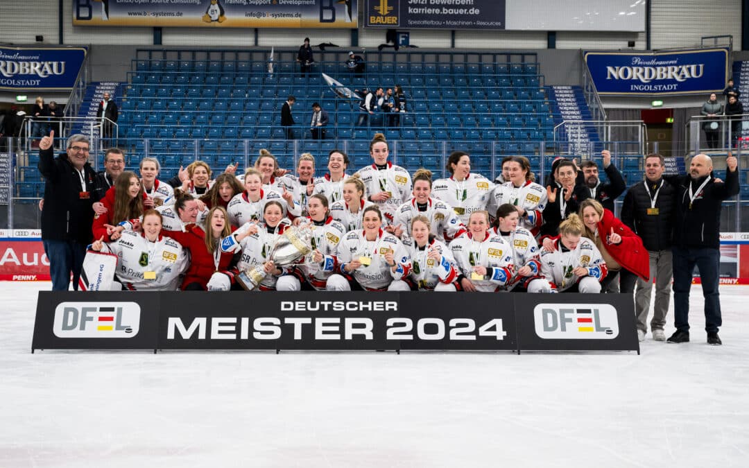 Frauen Eishockey Bundesliga – ECDC Memmingen Indians Deutscher Meister 2024