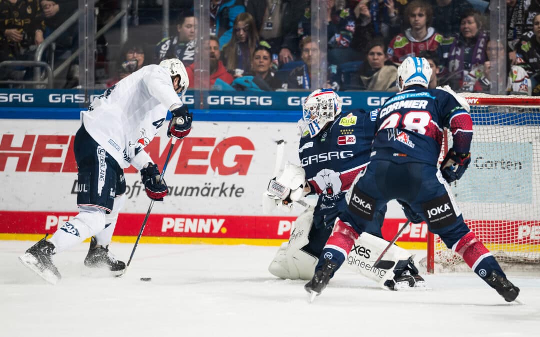 Boychuk schießt Eisbären Berlin ins Halbfinale und beendet die Saison der Adler Mannheim