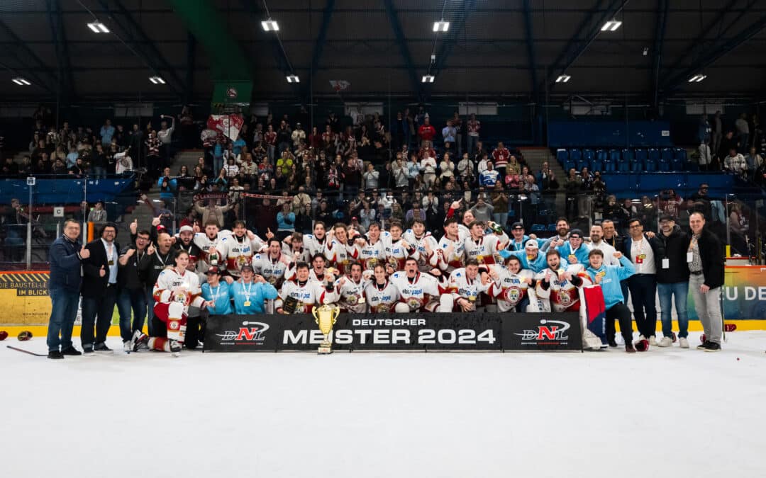 EV Landshut sichert sich den DNL-U20-Meistertitel 2023/2024