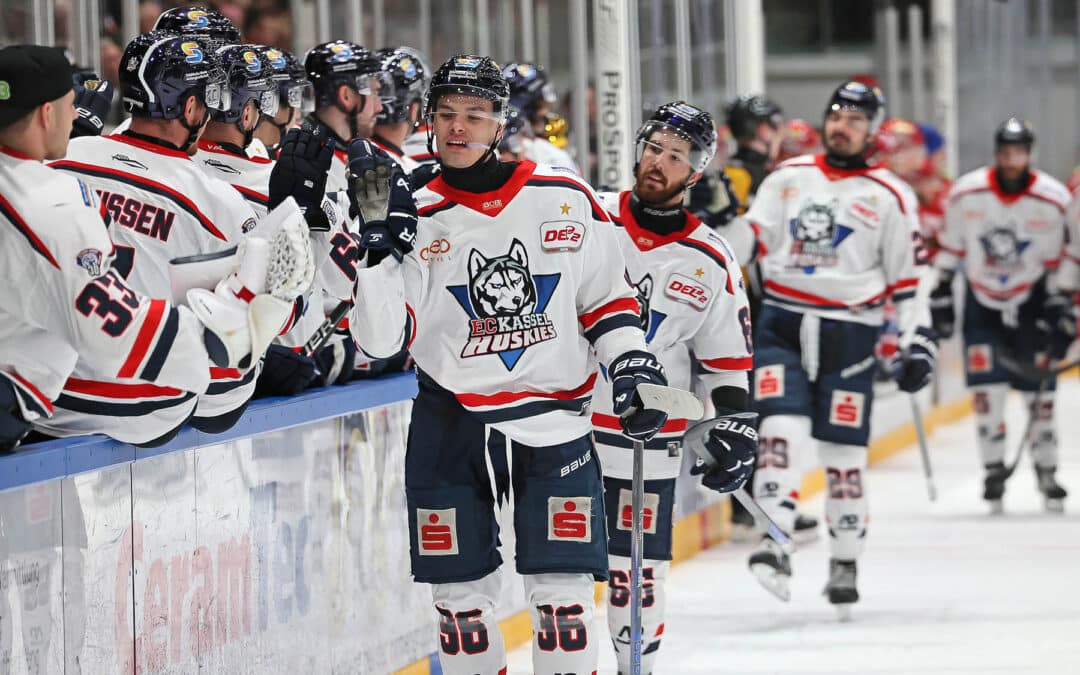Huskies siegen in Bietigheim