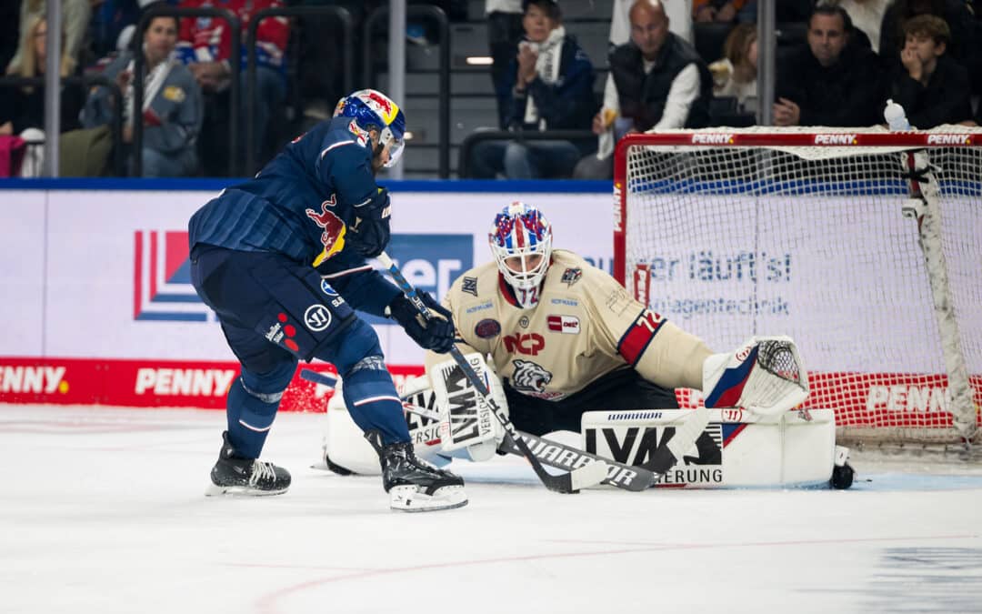 EHC Red Bull München klarer Derby Sieger gegen Nürnberg