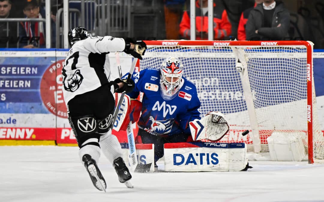 Wolfsburg gewinnt nach Overtime in Mannheim