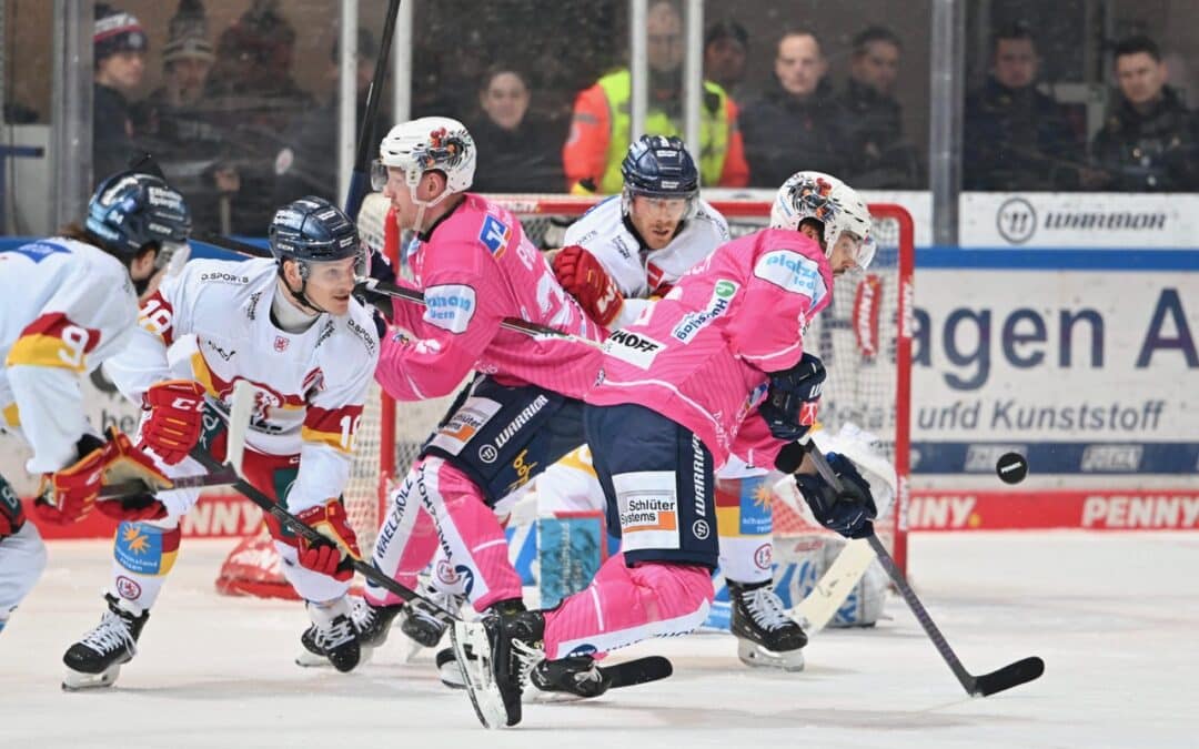 Abstiegskampf-Derby am Seilersee: Iserlohn Roosters besiegen Düsseldorfer EG klar
