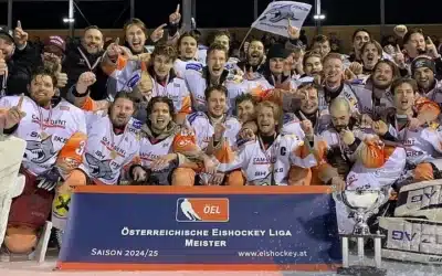Sharks Gmunden holen erstmals den Titel in der Ö Eishockey Liga