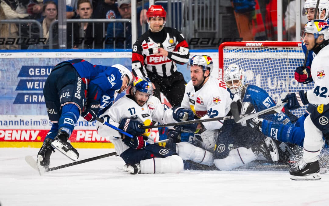 Plachta schießt Mannheim in der 2.Verlängerung zum Sieg in Spiel 5 gegen München