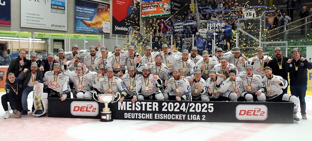 Dresdner Eislöwen sind Champion der DEL2 – Düsseldorf steigt ab!