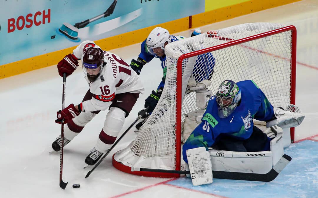 Eishockey WM 2025 – Slowenien kämpft gegen Lettland / 5 Minuten entscheiden Partie