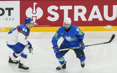 Slowenischer Nationalspieler Zan Jezovsek vom EV Lindau im Kurzportrait