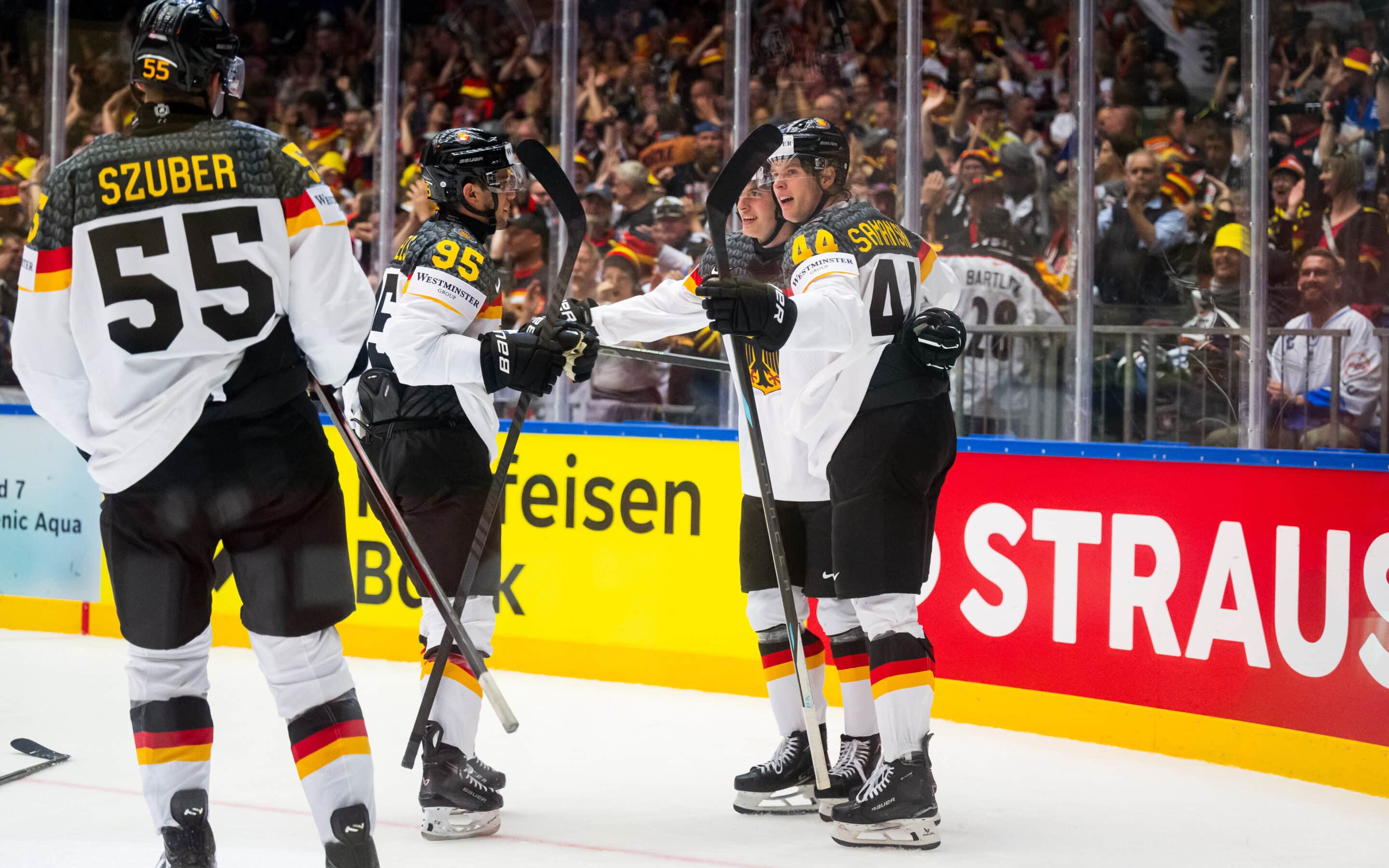 Norwegen gegen Deutschland – IIHF WM 2025