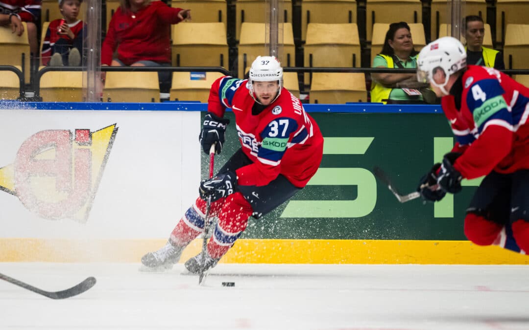 Eishockey WM 2025 – Markus Vikingstad von den Fischtown für Norwegen im Einsatz