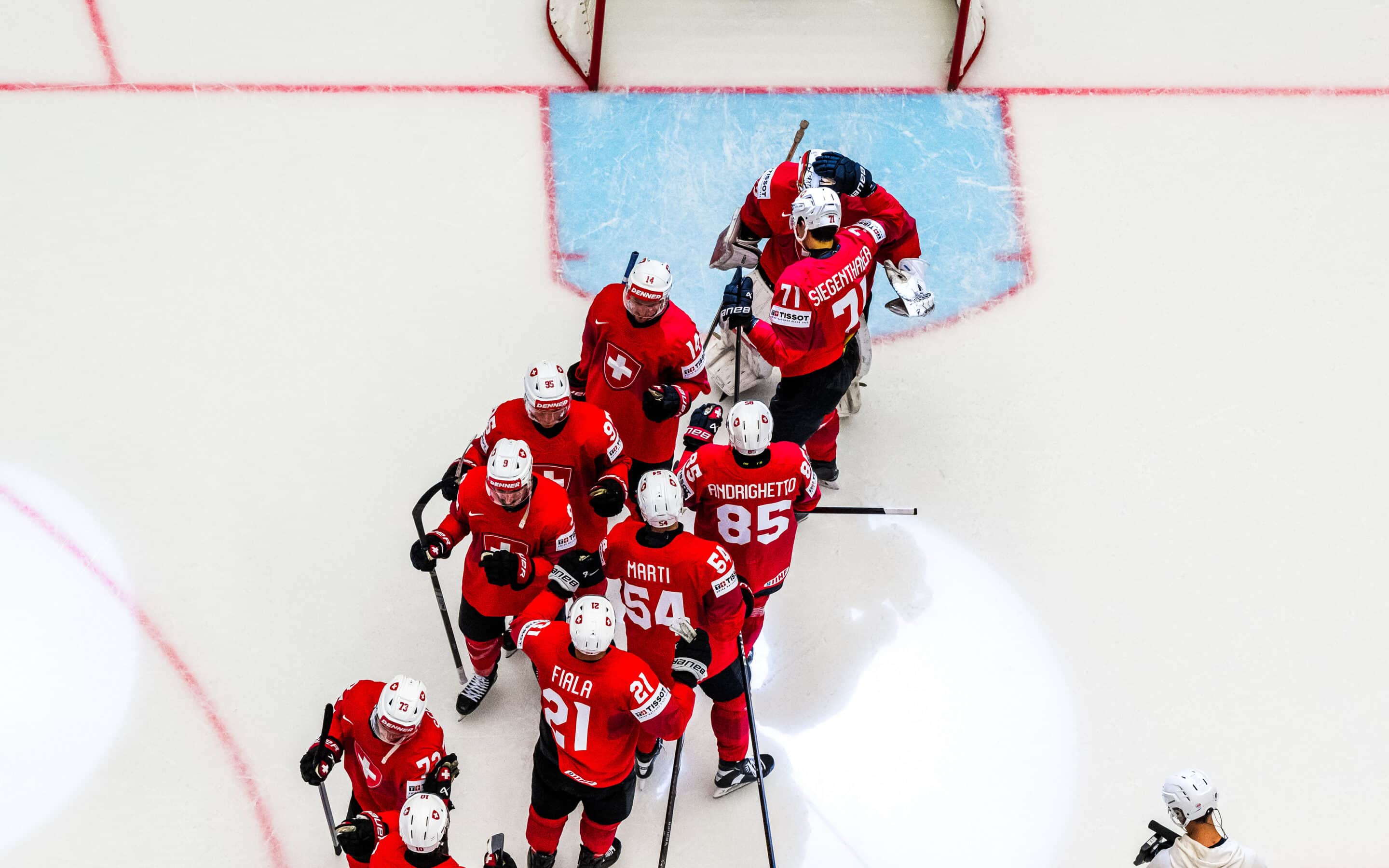 Schweiz gegen Deutschland – IIHF WM 2025