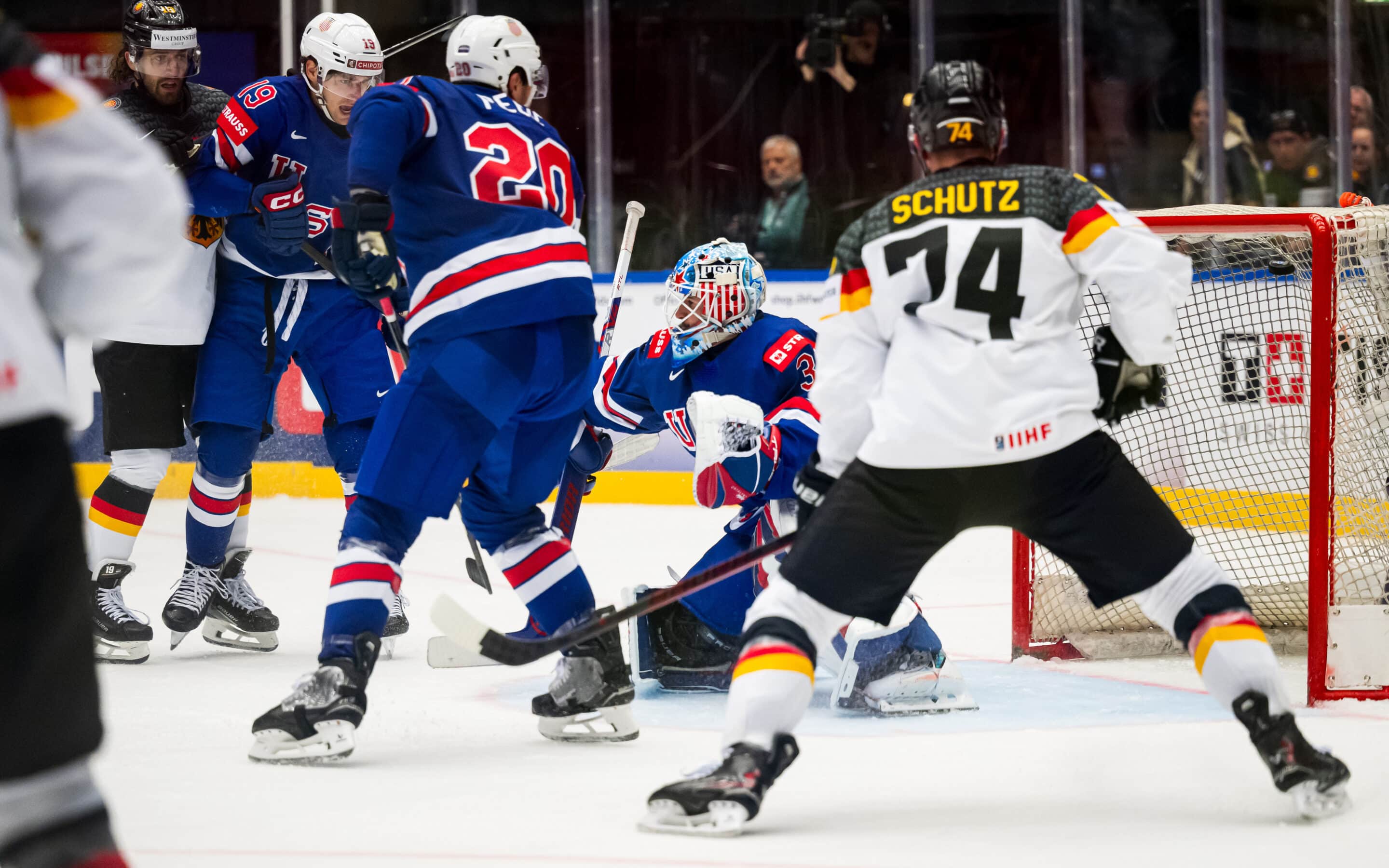 USA gegen Deutschland – IIHF WM 2025