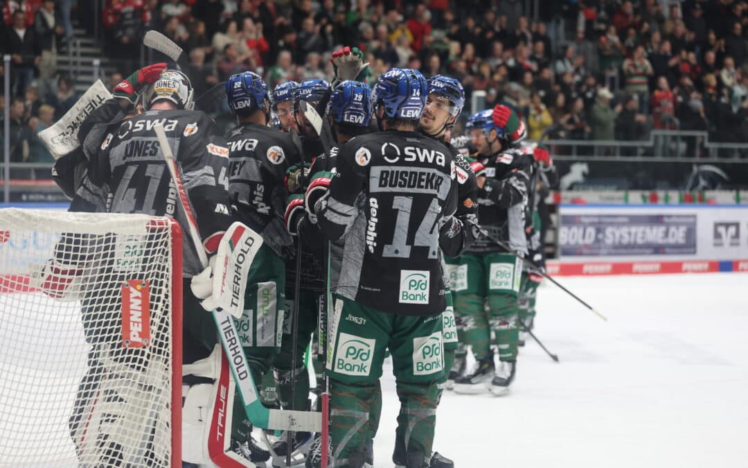 Packendes Derby im Curt-Frenzel-Stadion – Einmal mehr war Peyton Jones eine Wand