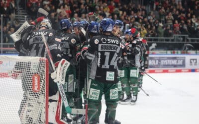 Packendes Derby im Curt-Frenzel-Stadion – Einmal mehr war Peyton Jones eine Wand