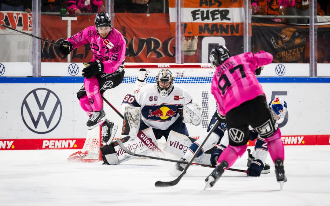 Grizzlys Wolfsburg drehen Partie gegen den EHC Red Bull München