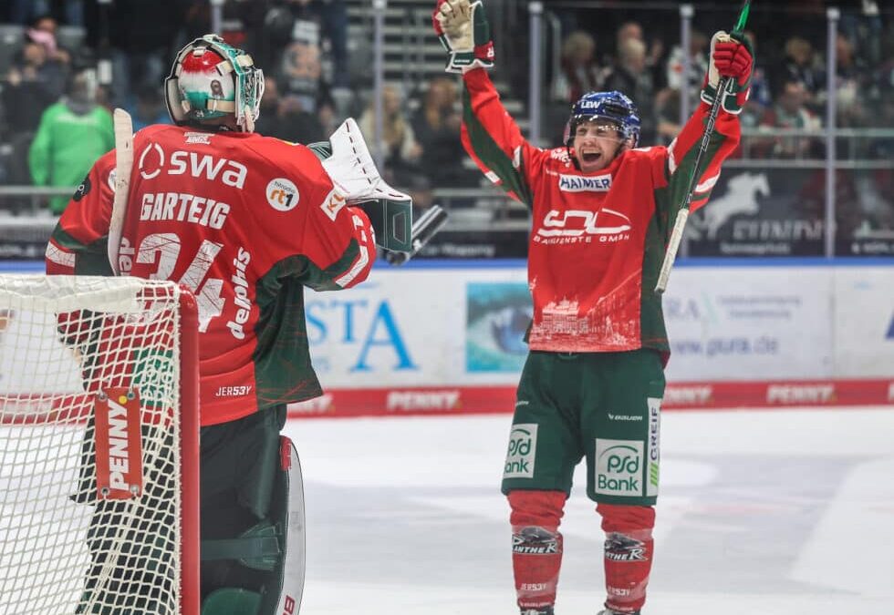 Ein toller Sieg für die Augsburger vor der Deutschland-Cup Pause