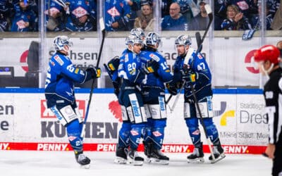 Dresdner Eislöwen gewinnen in Overtime gegen Schwenningen