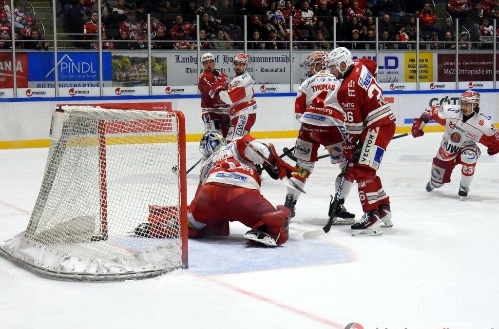 Eispiraten Crimmitschau verspielen eine Punktgewinn in einem schwachen 2. Drittel