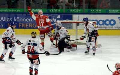 Eispiraten Crimmitschau bejubeln zu Halloween eine Shutout-Sieg gegen Freiburg