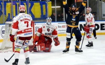 Eispiraten Crimmitschau geben den Sieg in der Lausitz im letzten Drittel aus der Hand