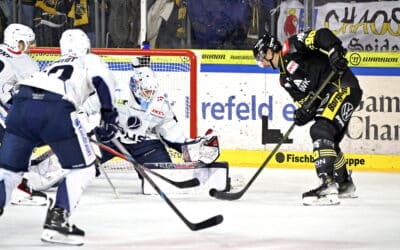 Die Niederlage der Krefeld Pinguine ist mit dem Namen Santos verknüpft