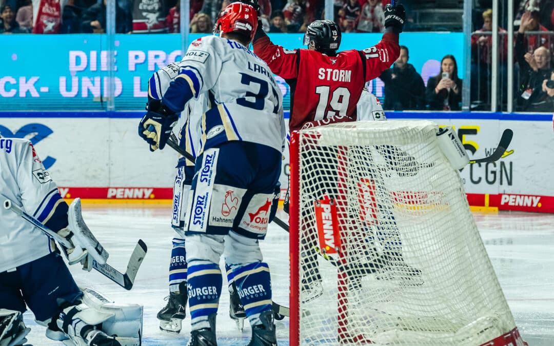Kölner Haie gewinnen gegen die Schwenninger Wild Wings am Ende denkbar knapp