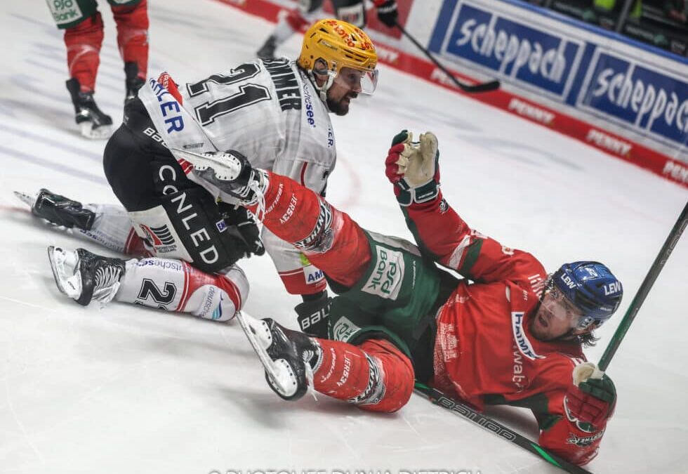 Hart umkämpftes Spiel zwischen Augsburg und Bremerhaven