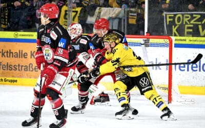 5 Heimsiege in der DEL 2 – Krefeld vor Kassel