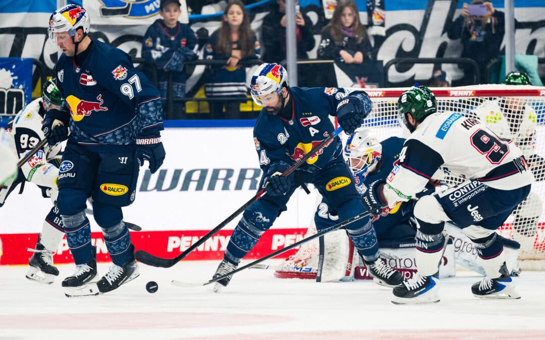 Eisbären Berlin ringen den EHC Red Bull München nieder
