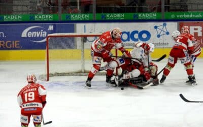Eispiraten müssen sich nach spätem Comeback den Eisbären aus Regensburg in Verlängerung geschlagen geben