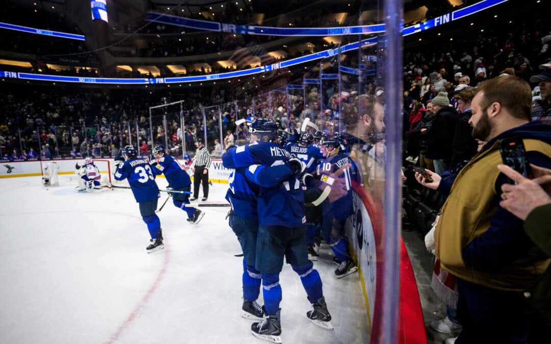 IIHF U20-WM – Finnland schiesst Gastgeber USA aus dem Turnier