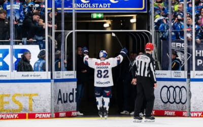 EHC Red Bull München gewinnt Viertelfinalspiel 2 in Ingolstadt