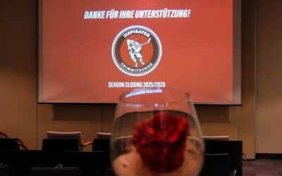 Eispiraten Crimmitschau sagen Danke und verabschieden sich in die Sommerpause