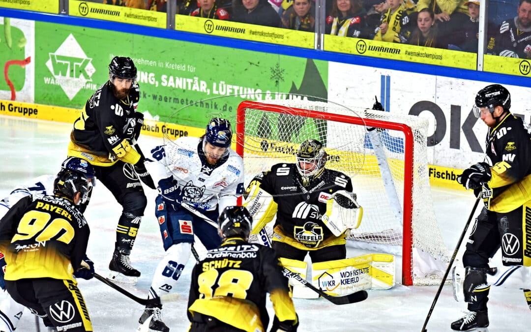 Spiel drei im Play- Off Finale der DEL2 – Schafft Krefeld den Matchpuck? Penny DEL Krefeld Ante Portas?