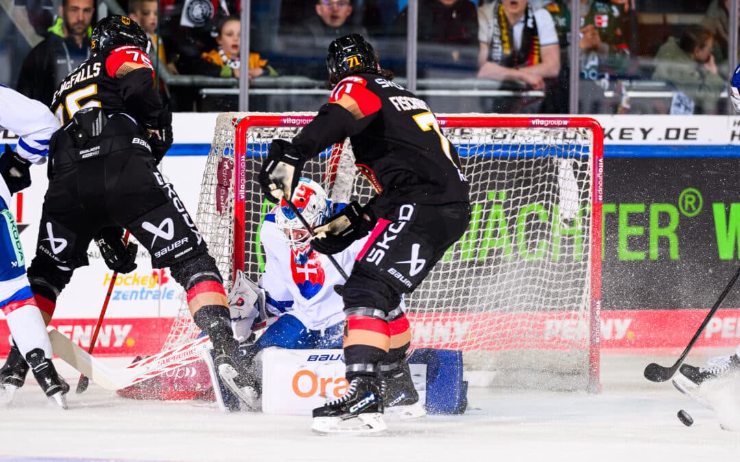 DEB: Deutschland behält gegen die Slowakei ein zweites Mal die Oberhand