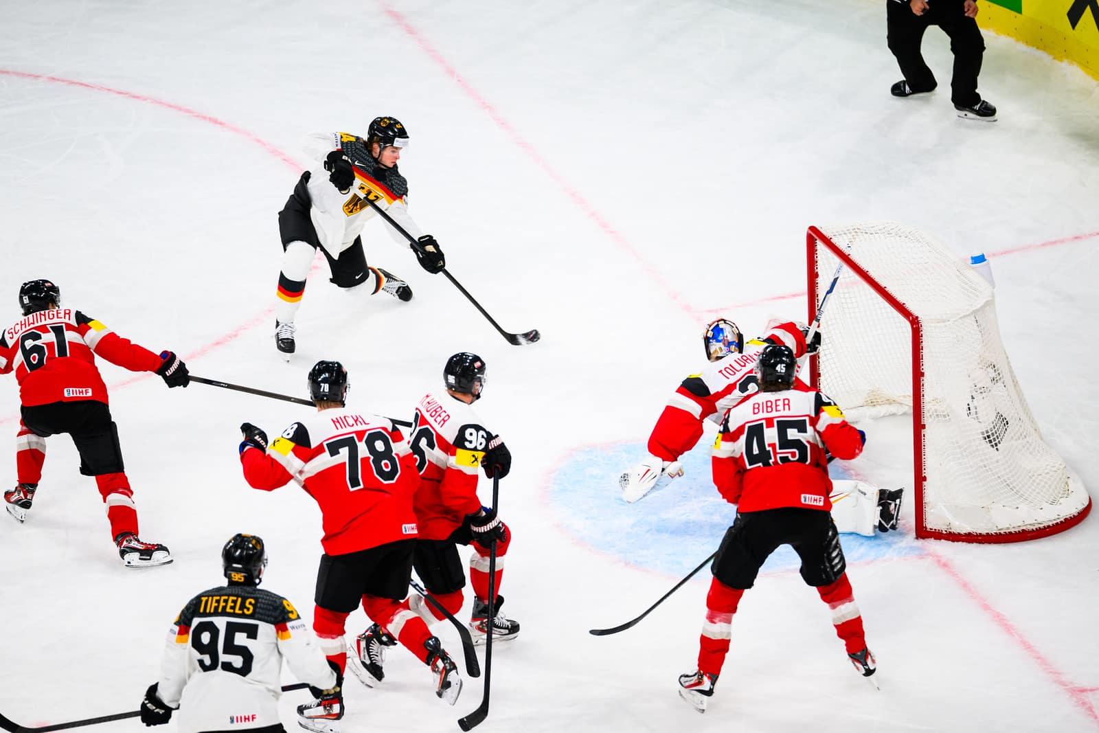 Team
sterreich gegen Team Deutschland – IIHF WM 2026 Zurich-Fribourg