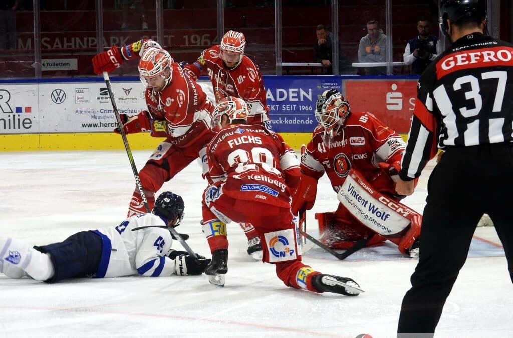 Eispiraten Crimmitschau können Plzen bezwingen und stehen im Finale des CCM-Cups