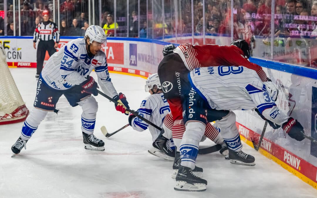 Ein Rückblick: Kölner Haie verlieren 11 Tore Spektakel gegen die Adler Mannheim