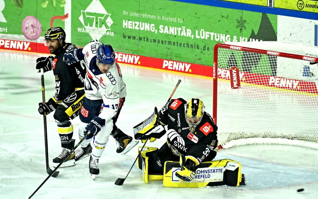 Ausrufezeichen der Krefeld Pinguine