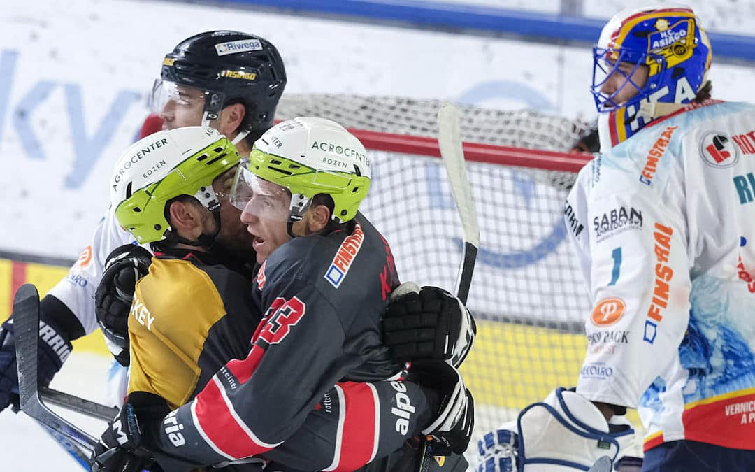 Rittner Buam setzen Siegesserie gegen Asiago fort